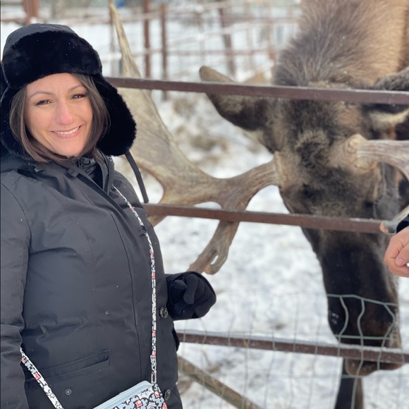 UGG Adirondack 3 in 1 Waterproof Down Parka. Women's Size Medium, Black - Picture 2 of 14